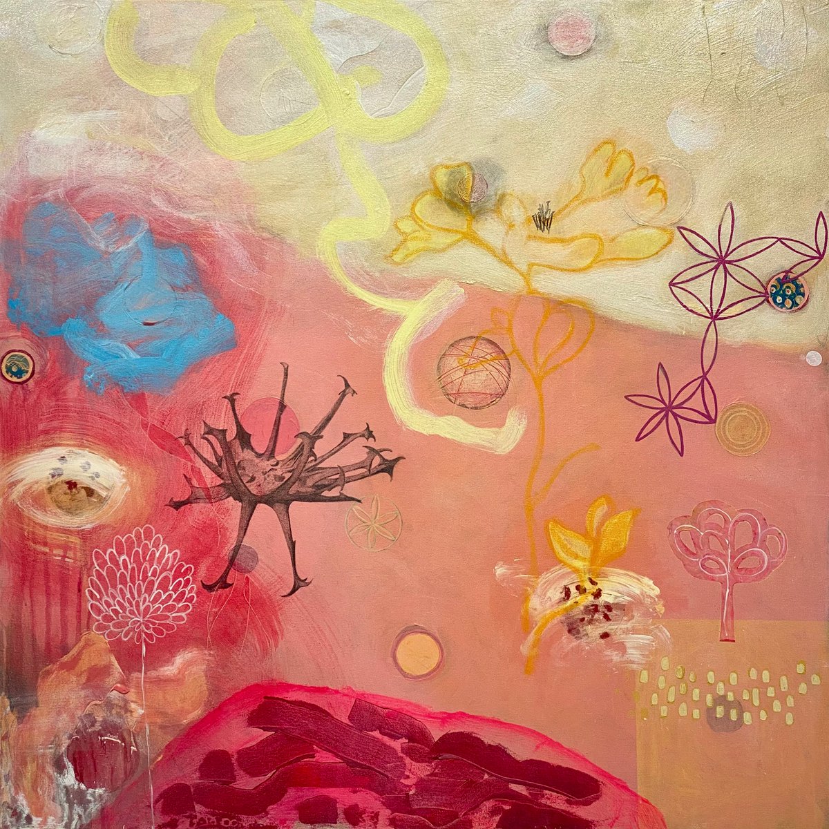 View this amazing texas artist of Katherine Baronet on Saatchi Art <a href="/SaatchiArt/">Saatchi Art</a> saatchiart.com/katherinebaron… 

#artforsale #cosmic #JOY #paintingoftheday