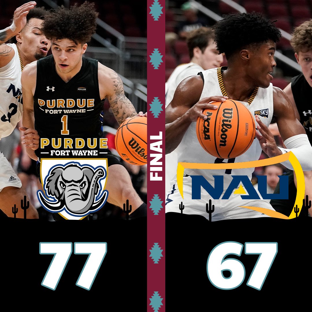 IntersportHoops's tweet photo. The Mastodons aren’t extinct yet! Purdue Fort Wayne snags the second W of the day! https://t.co/m4DLRy57vf
