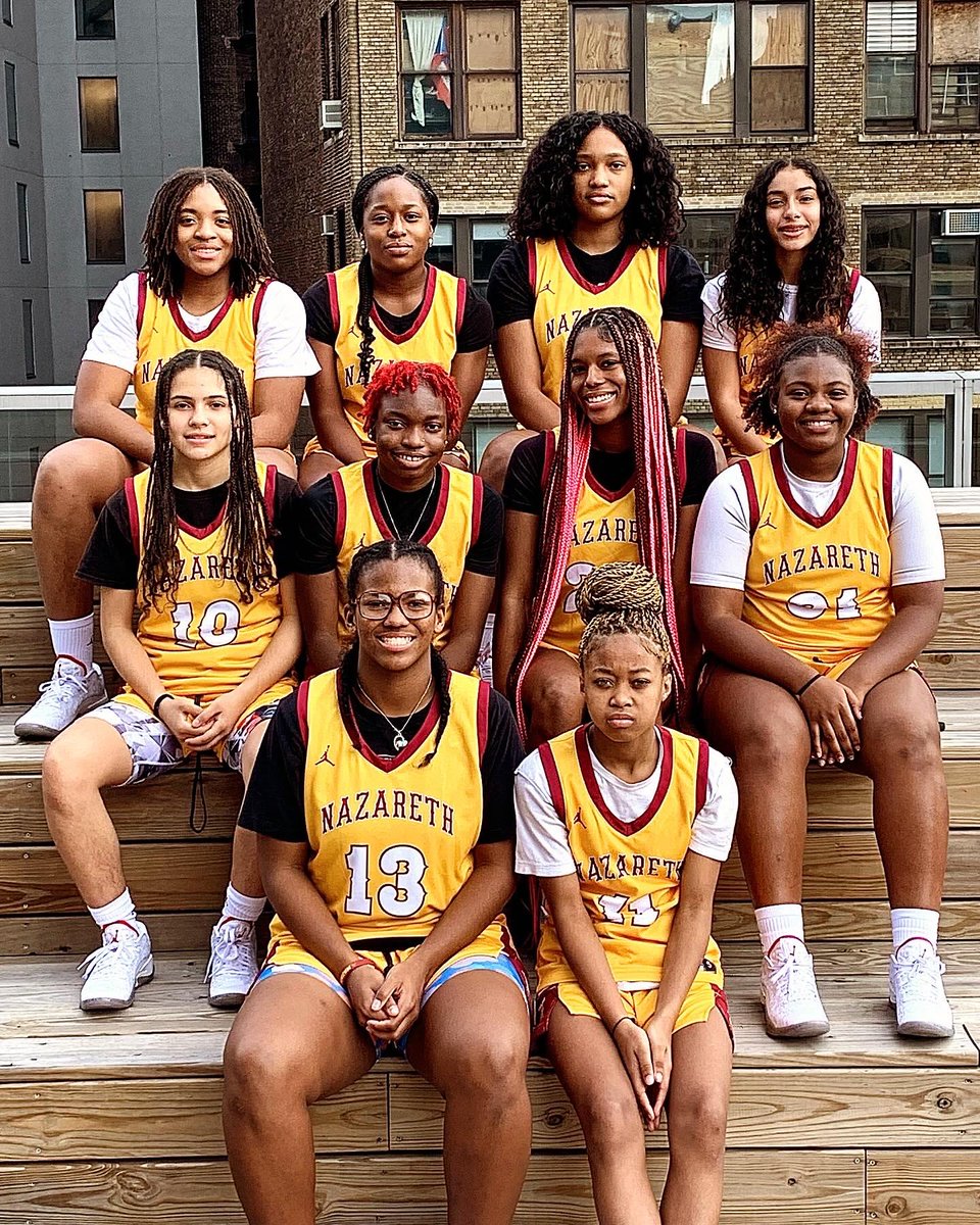 NazarethRHS's tweet image. 🏀 Exciting news! Presenting the powerhouse Nazareth Regional High School 2023-2024 Girls Varsity Basketball Team! 🌟 Get ready to witness talent, teamwork, and determination on the court. Let the games begin! 🎉🔥 #NazarethBasketball #GirlsVarsity #GameOn2023 #JUMPMAN