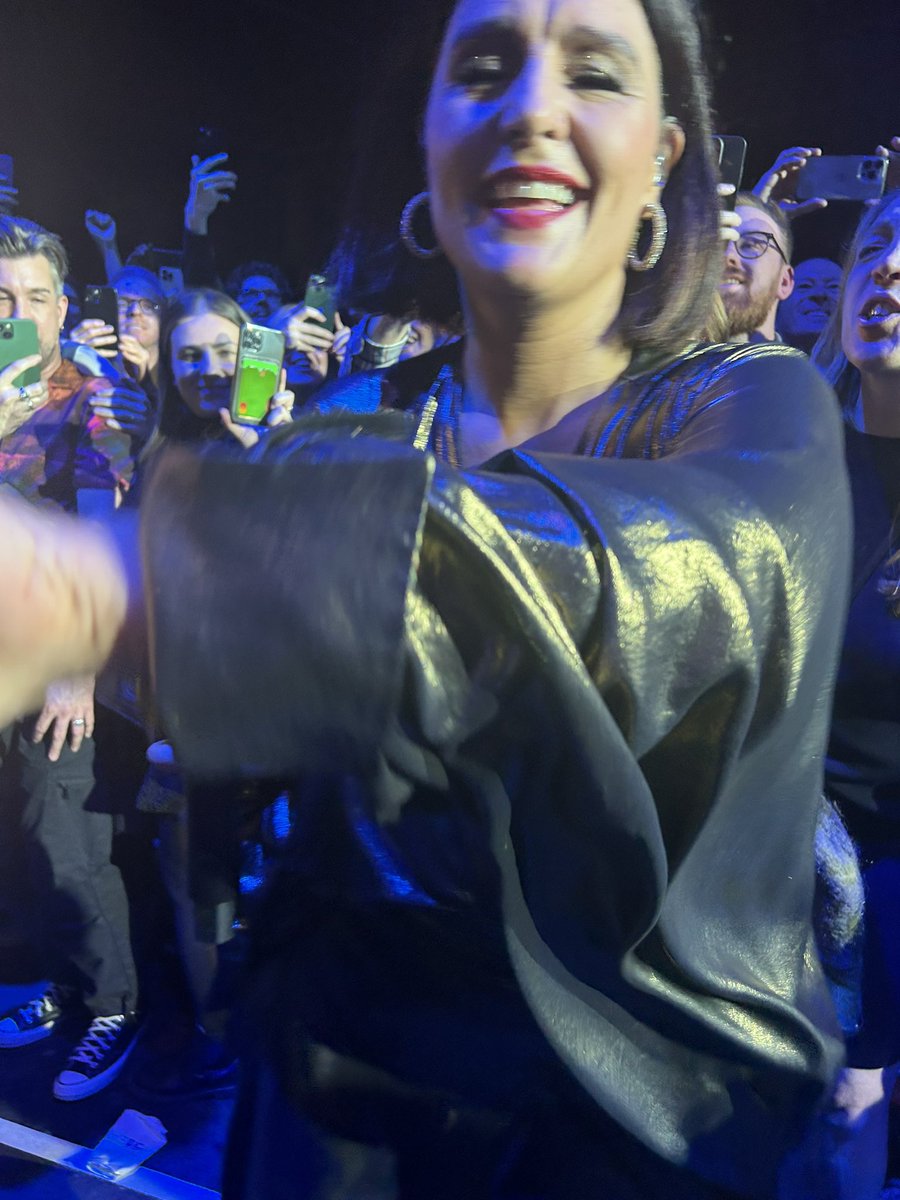 So this happened and it was BRILLIANT!!!! *screams* Danced the night away, thanks @JessieWare for bringing all the pleasure! And this a moment to remember! From the early gigs in Islington and Devotion, thru Tough Love to now….musical sensation!!#ThatFeelsGood @Yourallypally
