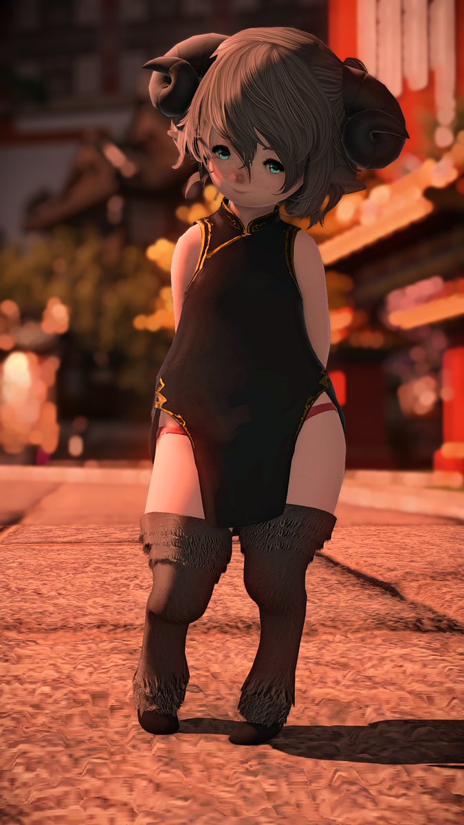 Kugane is so cozy at sunset~