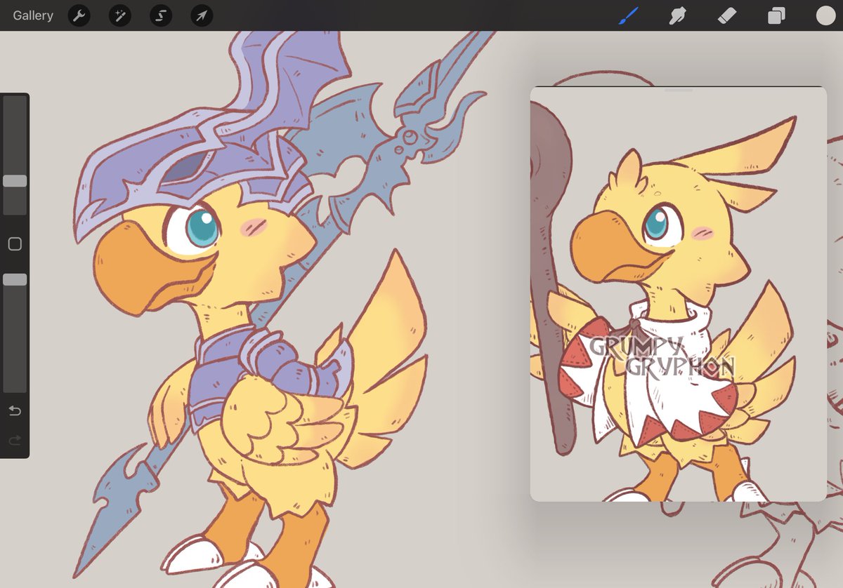 GrumpyGryphon's tweet photo. Kweh? https://t.co/jCQBc0ED16