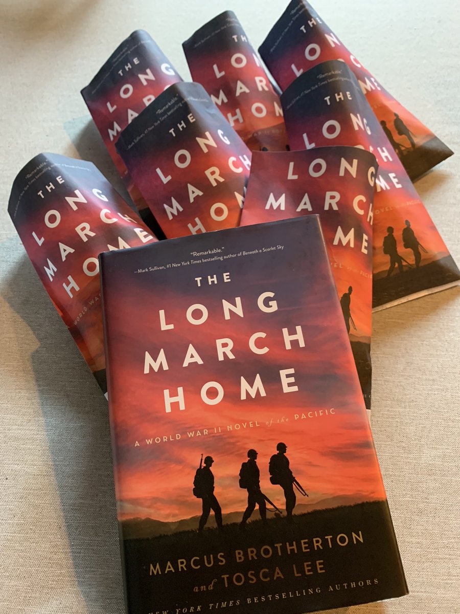 Making party favors and cooking panzit for my #totallylegitbookclub tonight as we host PNW author #MarcusBrotherton (and his co-author @ToscaLee via zoom) for their WWII historical fiction about 3 US soldiers in the Philippines and surviving the Bataan Death March. Amazing book!