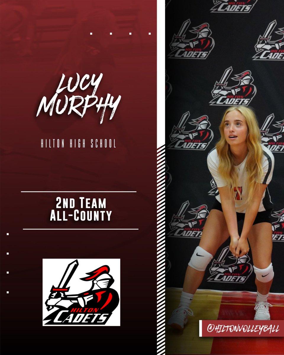 It's award szn. Congratulations to Lucy Murphy! 2nd Team All-County