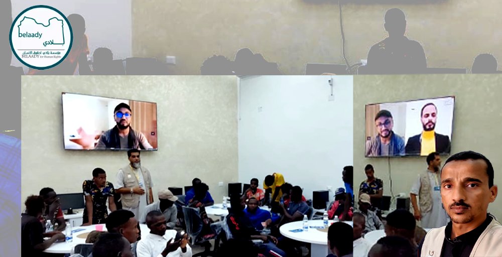 جلسة توعوية حوارية مثيرة اليوم في مركز التدريب لشركة الخدمات العامة، استهدفت العمال المهاجرين. نقاشات هامة حول الصحة والسلامة في العمل.شكرًا  للضيوف من مكتب الشباب والجهود التطوعية وبرلمان الشباب بلدية درج ومدير الشركة. دور مساهمينا الكرام كان له تأثير فعّال!#توعية #صحة_وسلامة"