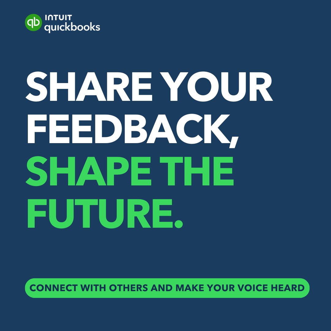 Introducing the QuickBooks Idea Exchange Board 🎉 Share your ideas that could help improve QuickBooks or vote on your favorite ones. Click the link to get started 👉 quickbooks.intuit.com/learn-support/…