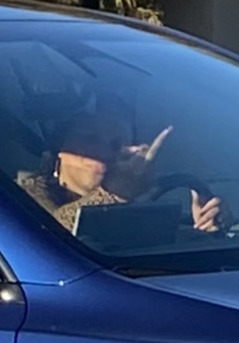 MobilityForWho's tweet photo. Average Tesla driver in a crosswalk. https://t.co/Maf44LAhaP