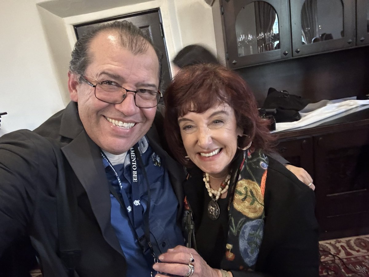 Went to a lot of press events up and down the state and also in Cleveland and Philadelphia were I ran into the great @cmarinucci . Wonderful to see her again today and I guess I’ve been missing out on her facetime calls like the one she had with former Gov. @Schwarzenegger