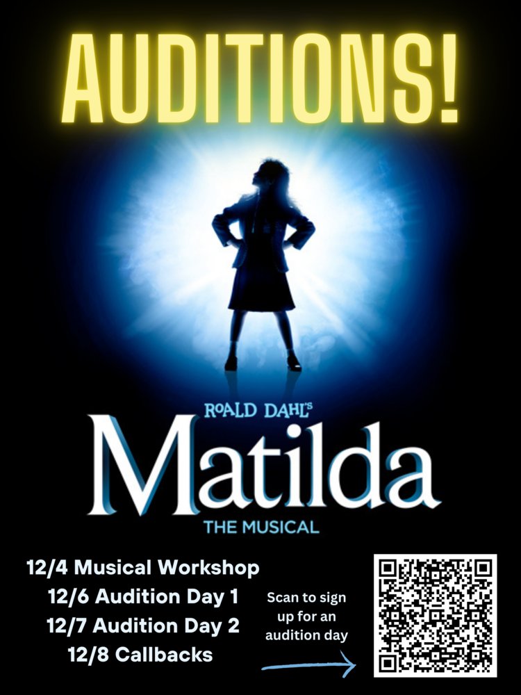 WCHS Theatre Department Matilda Auditions warsawschools.org/article/134655…