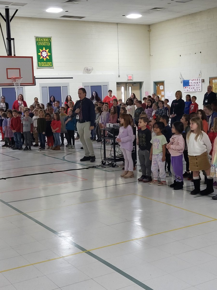 High Bridge Elementary School Veterans Day Celebration.