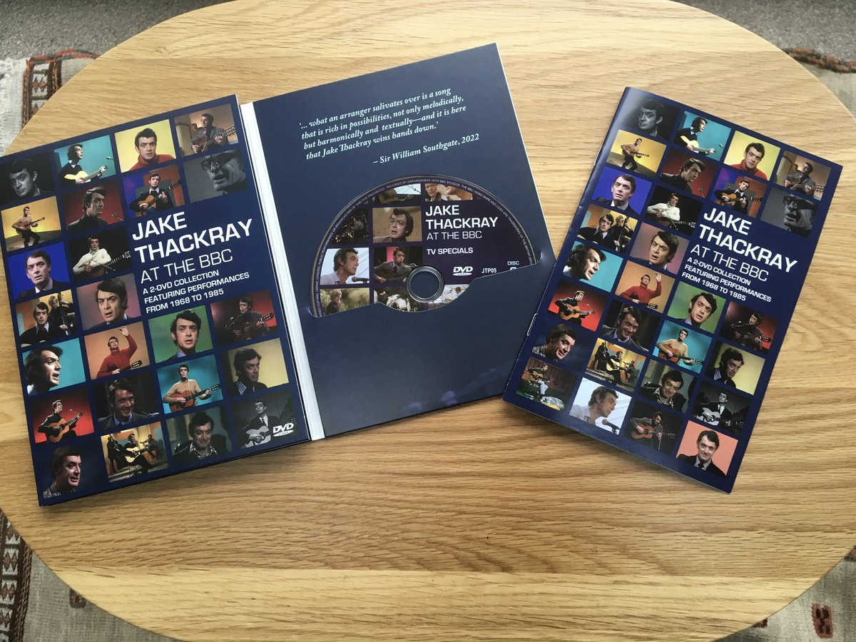 If you know a Jake Thackray fan with a DVD player, they need a copy of this. Available from JakeThackray.com.
