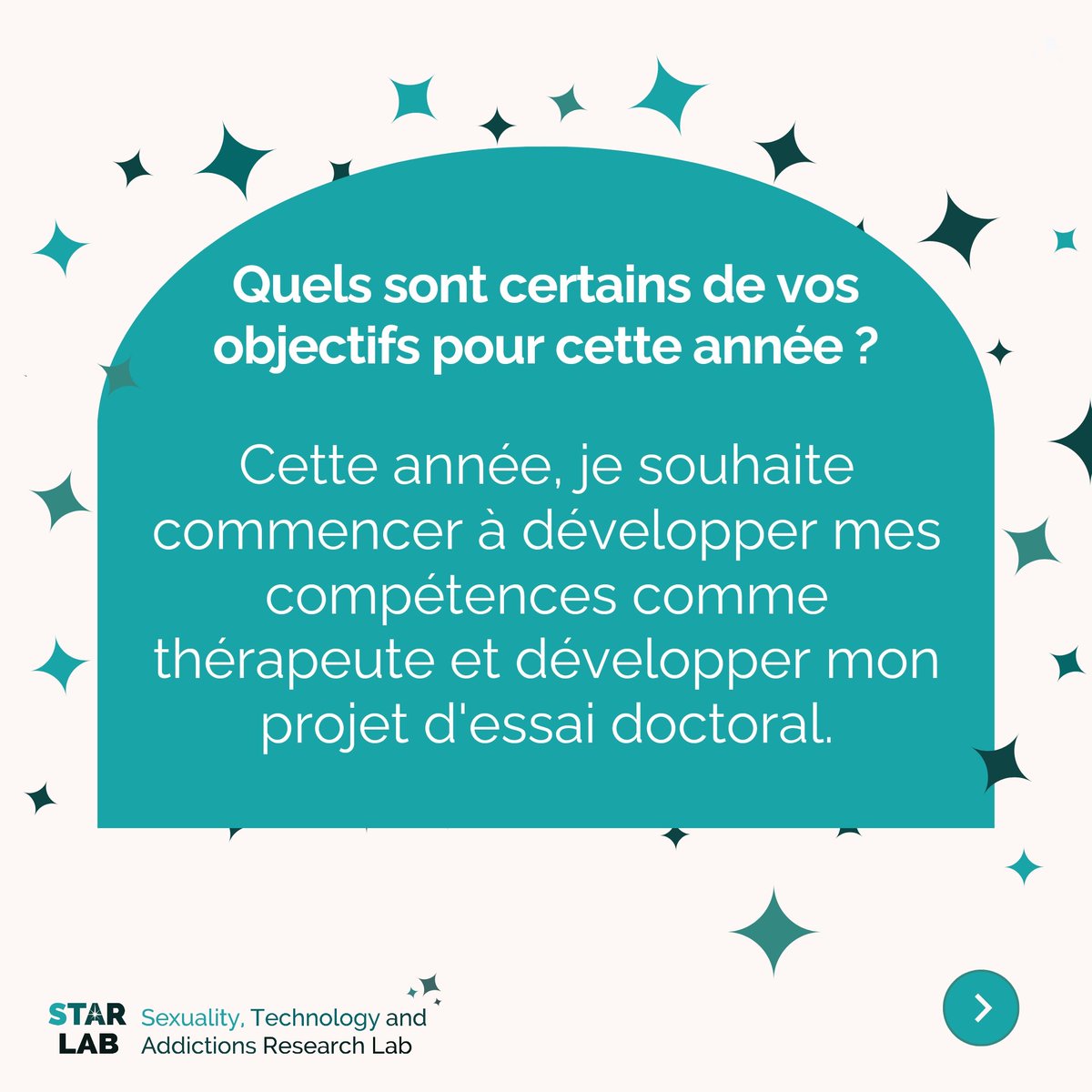udemstarlab's tweet photo. 👋 Meet AURÉLIE MICHAUD, https://t.co/xqbDzd9aZp.! 🌟 1st-year doctoral student in clinical psychology at Université de Montréal. Passionate about body image, sexuality, and relationships from a cultural perspective. Join us in welcoming her to the team! 💚 #TeamIntro #psychology https://t.co/9Y6pQwn1Gk