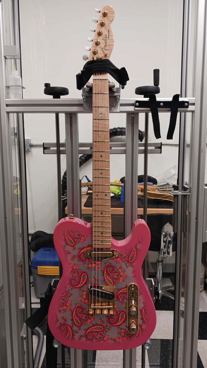 SportHiTech's tweet photo. What's on the Plek today? A Pink Paisley Tele!

Get Plek'd, and make *your* guitar the best it can be.
https://t.co/y3OKpes5NU

#SportHiTech #Plek #telecaster https://t.co/KbkfKoEWJK