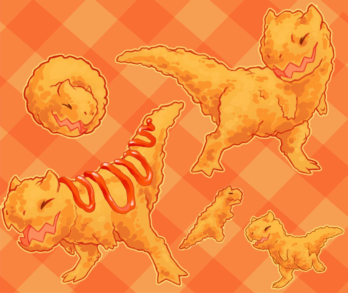 gatorstooth's tweet photo. carno nugget adopt! 🍗 https://t.co/DN2gMQmyZh
