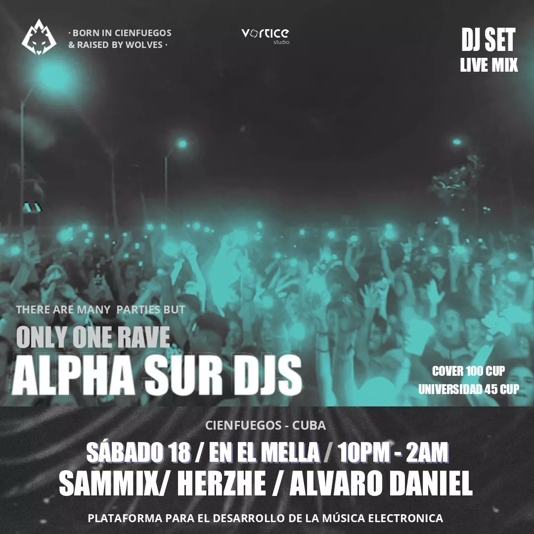 Alpha Sur Dj's 🐺 tweet media