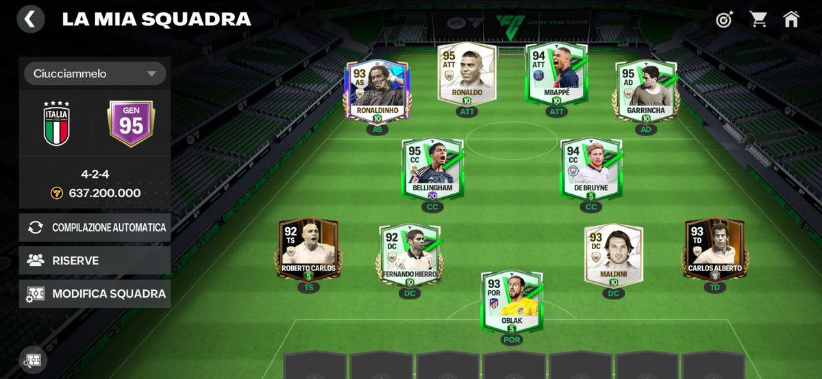HaqueRaf's tweet photo. Finally 95 ovr! 🙏🏼
How’s your team guys? What overall? Comment below 👇🏼
YouTube Tactics Manager Mode - https://t.co/A4kKUwr3Bg
TikTok - https://t.co/N8TIW8uvVt
Instagram - https://t.co/ENe1cS7iS8?
igshid=MzRIODBiNWFIZA==
#fifa #fc #fcmobile #fifamobile #fcsquad #eafc https://t.co/lN8chMujLK