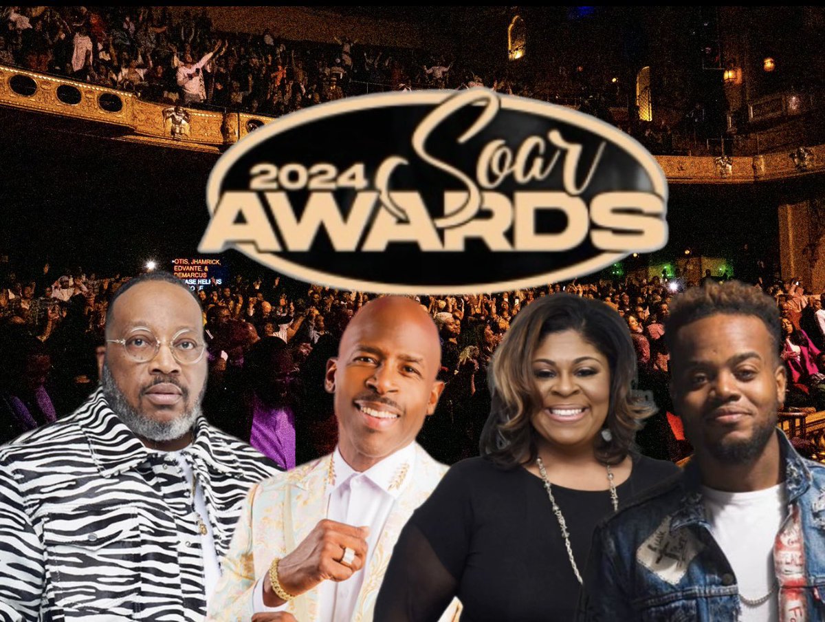 The 2024 Soar Award honorees list is heavy! Sapp, Dillard. Burrell and Greene their catalogues are major and the tributes will be epic!!! 3.4.24 !  Grab those tickets on Ticketmaster.com