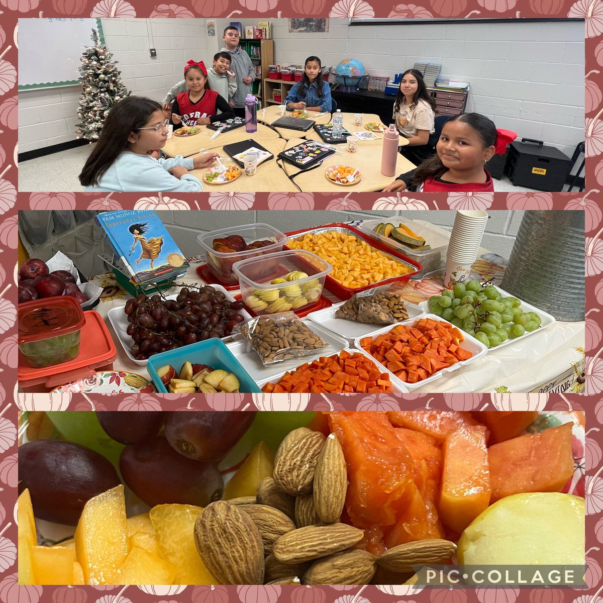 JAlvarez_CES's tweet photo. 5th grade Cobras celebrated a Thanksgiving bash inspired by the pages of the book we read during our Cobra Academy- Esperanza Rising! https://t.co/NAQM1TbLgO