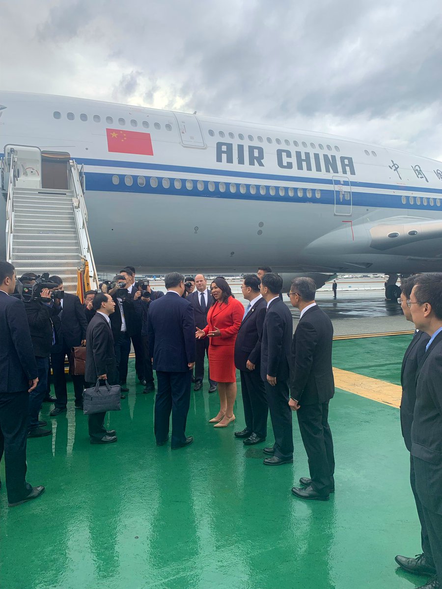 San Francisco has been proud to play host to so many world leaders during APEC. I was honored to bid farewell to President Xi Jinping of the PRC after his historic visit to our city.