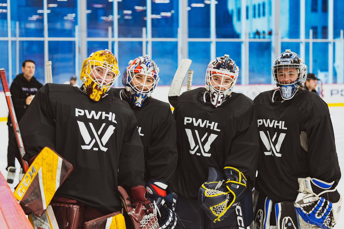 thepwhlofficial's tweet photo. 📍 Where we love to be.

Teams saw ice time together for the first time today 🤩⤵️ https://t.co/dxJB7lOaok