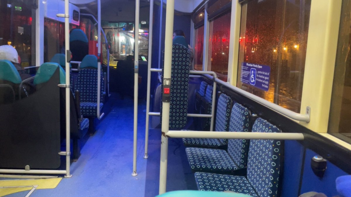AliceWillss's tweet photo. (Part 1 of 3)
Shocked and appalled tonight at the ridiculous design flaw of the new @BrightonHoveBus 18 buses. 
On my way home from work, I saw a man in a wheelchair get on the bus, which should be a simple and easy thing to do. After trying for a couple of minutes, he failed to- https://t.co/2jTuFyBEh6