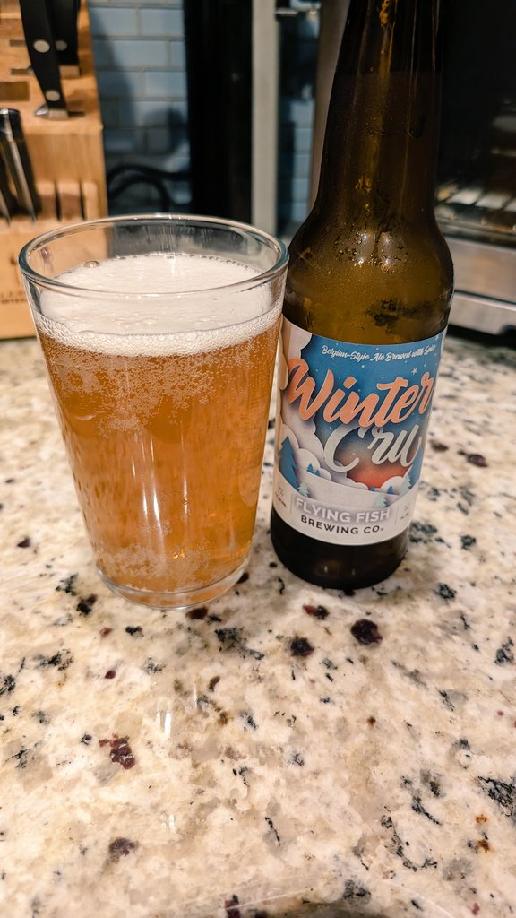 My favorite cool weather beer is back in season. #wintercru <a href="/flyingfishbrew/">Flying Fish Brewing Company</a>