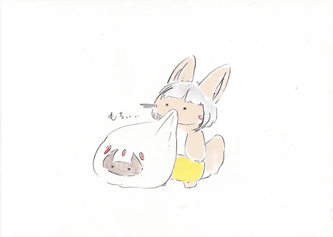 雪見だいふく。#イラスト #メイドインアビス #雪見だいふくの日 