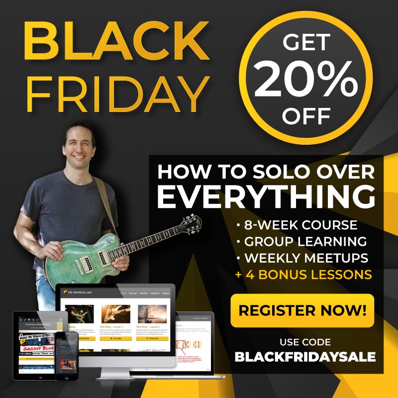 PentatonicWay's tweet image. Would you like to join the #PWImprovjam but you&apos;re not feeling confident with your ability to create unique solos over different music genres. I can&apos;t help! 🤘🎸🤘