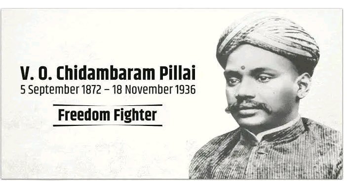 omprakash678's tweet image. My humble pranams to #VOC  #VOChidambaramPillai on his remembrance day who gave up everything for the welfare of our nation

ஆங்கிலேய அரசாங்கத்தால் இரட்டை ஆயுள் #தண்டனை வழங்கப்பட்டு, சிறையில் செக்கிழுத்த போராளி #வ‌உசி 

#VOChidambaram #VOChidambaranar  #வஉசிதம்பரம்பிள்ளை #செம்மல்