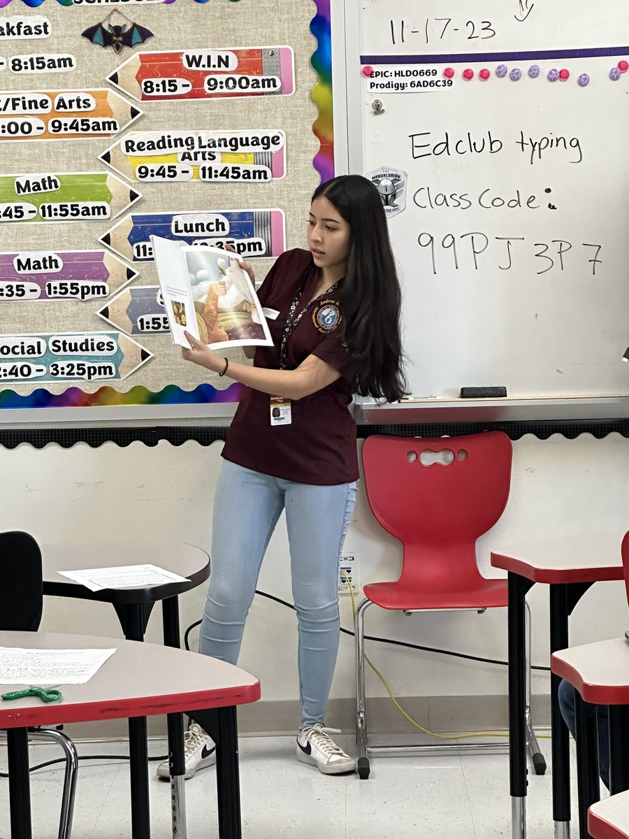 AHSGoldenEagles's tweet photo. We had a great time reading to  @TomLeaES for Read Across the District today!  Thank you for having us! @ELPASO_ISD @AndressVolleyb1 @IbAndress 
@ODPHIRuben https://t.co/YInx31xAje