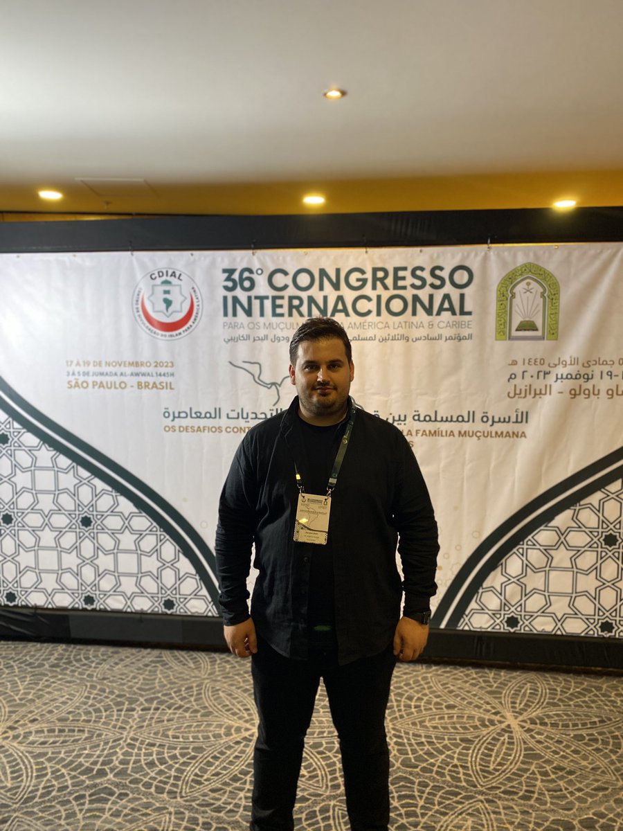 MrShehi's tweet photo. 36. Uluslararası Latin Amerika ve Karayipler Müslümanları Kongresine katılmak üzere Brezilya Sao Paulo’da bulanmaktayım. #Brasil #CDIAL https://t.co/opBUWw7lUF