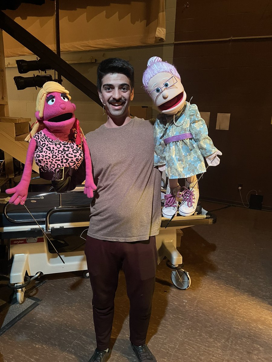 Meet Beau Brennon, Lucy The Slut, and Mrs. Thistletwat. Beau’s favorite color is green, Lucy’s is red, and Mrs. Thistletwat’s is plum. You have two more opportunities to learn more about them. #sullivancatskills #hudsonvalleyny #sullivancountyny #puppets #sunysullivan #avenueq