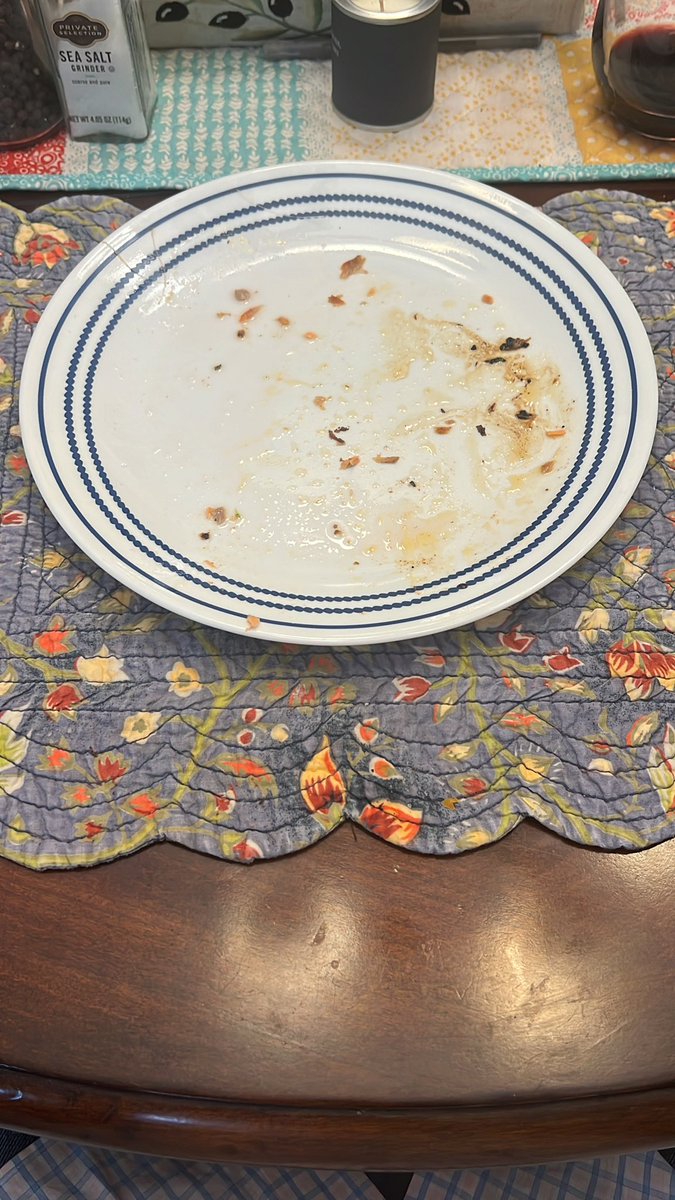 Umm. I made a new recipe tonight out of thin air and ingredients on hand. Cajun bourbon (buffalo trace) salmon with asparagus. WOW. Lemon rub, then salt and spices on salmon. Cook in butter, garlic and watered down bourbon. Basting occasionally.