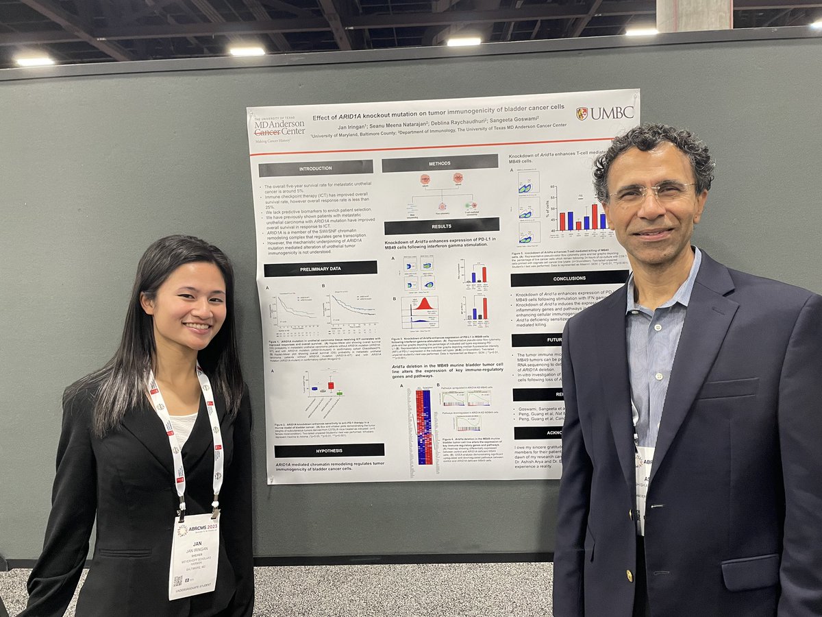 AshishAVoice's tweet photo. Quincyn P, Jan I, Kevin, John G, Yaren: just some of the past summer trainees we ran into at #ABRCMS2023. We are proud of their achievements at @MDAndersonnews E&amp;T @DianeBodurka @ELTravisPhD https://t.co/TF94oYckIF