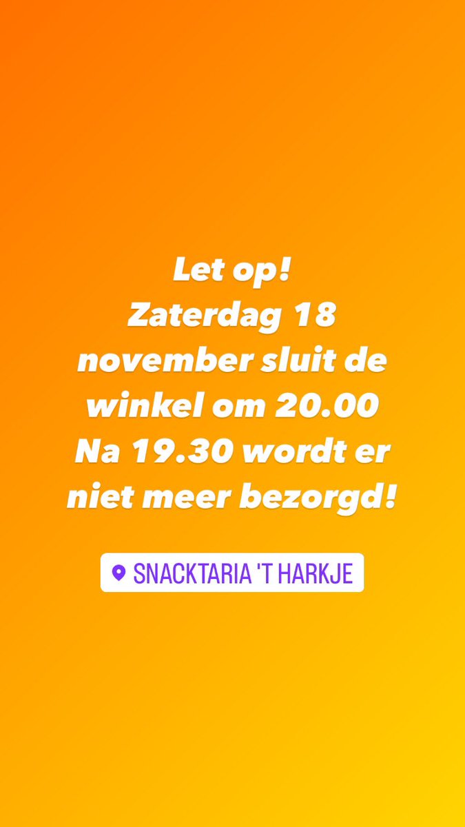 Snacktaria 't Harkje tweet media