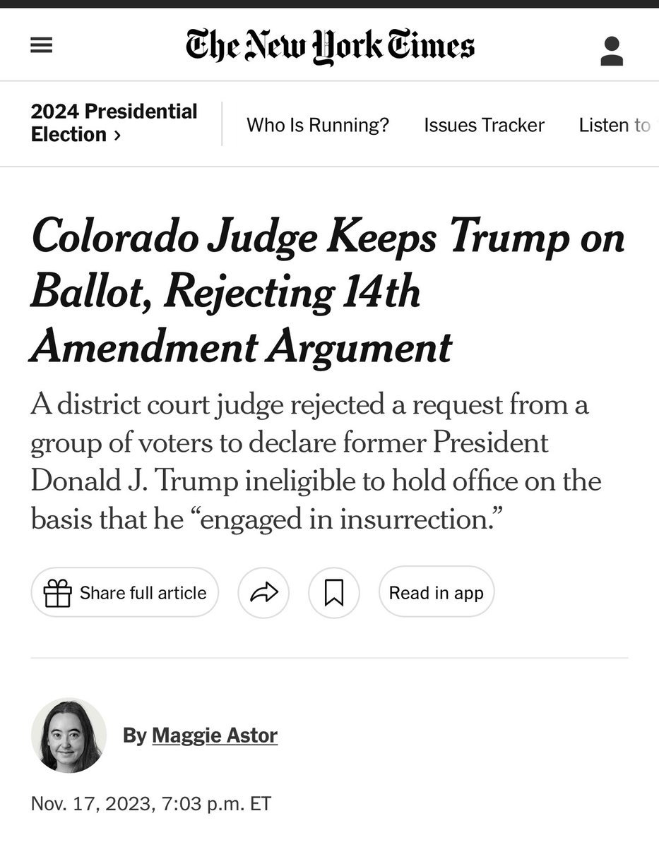 Lark2rule's tweet photo. Why I have been tweeting #HeadlinesMatter to @nytimes for many years now.
trump led an insurrection, but you do you @MaggieAstor https://t.co/CEXUqpB261