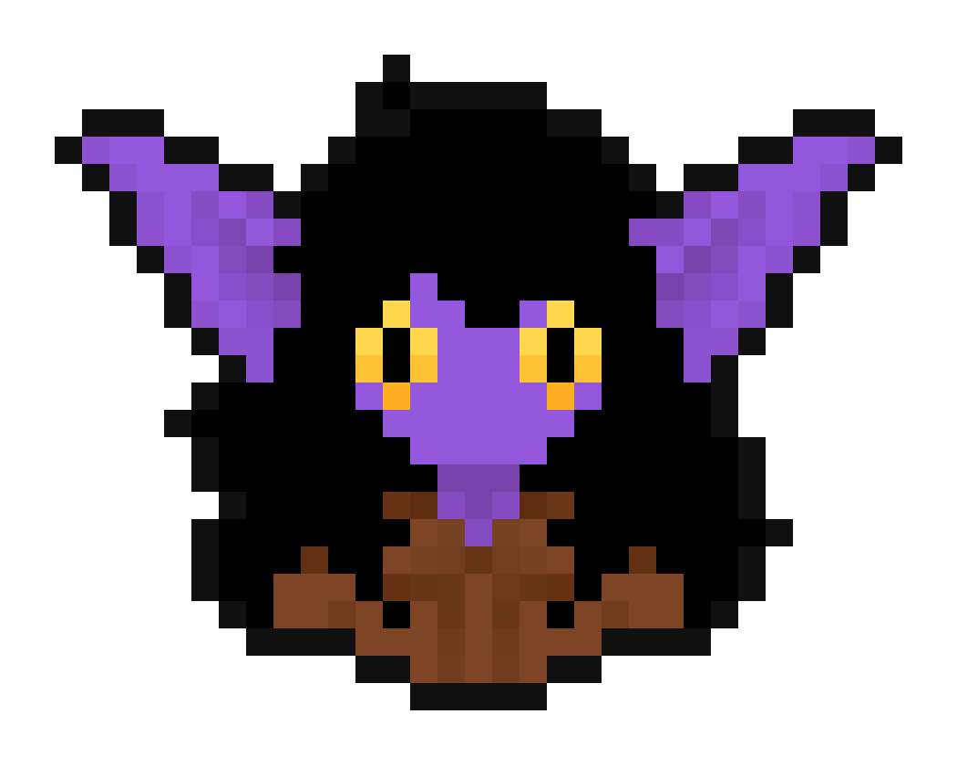 SquishiestRen's tweet photo. Day 330
Purple gremlin @runa_galdr ✨
#Vtuber #pixelart #369DaysOfPixels #Runagart https://t.co/ciK5Ayg1Ia