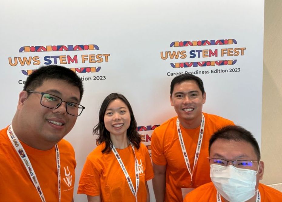 PledgeOne's tweet photo. Check out the @PacificPoint Singapore team giving back and inspiring the next generation of entrepreneurs at the United Women Singapore STEM Fest!

#Pledge1 #MemberShoutout https://t.co/uyF7PxZ5HG