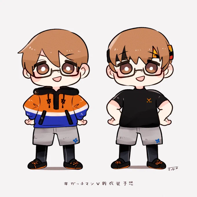 #ガッチマンV新衣装予想動きやすそうな衣装をイメージして新衣装を予想しながら描くの楽しかったです 