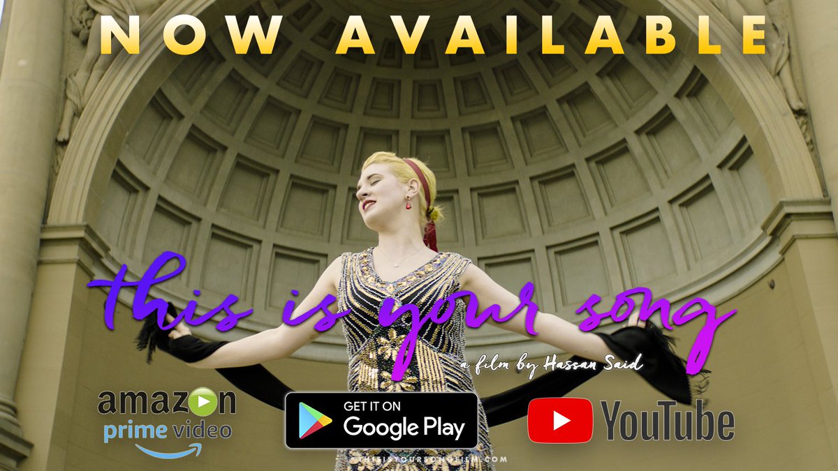 HASSAN_SAID's tweet image. &quot;🎬✨ Immerse yourself in the cinematic triumph  &quot;#THISISYOURSONG&quot; – an award-winning tale of love. Witness the unfold of a record-breaking single shot #NowPlaying on #Amazon #PrimeVideo, #YouTube, and #GooglePlay.  💜🍿 #film #movie #imdb #RottenTomatoes #FilmTwitter #love