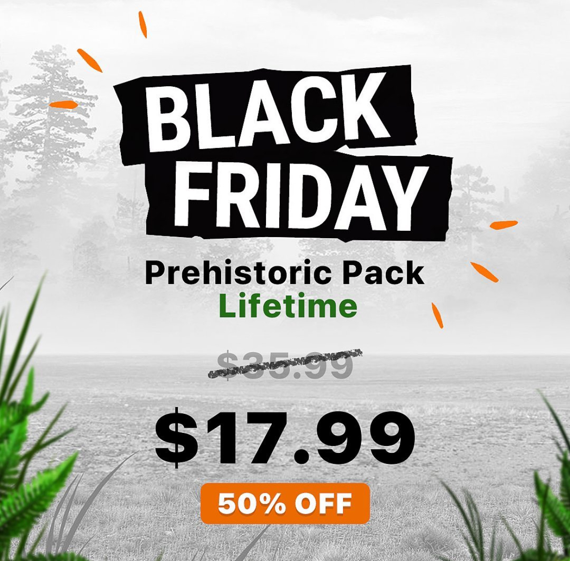 WOD_app's tweet photo. ⚡️Our special offer for BLACK FRIDAY begins today. Get Prehistoric Pack Lifetime up to 50% OFF for $17.99 from Nov 17 to Nov 24. Download: https://t.co/ILUFfM3jNT

#dinosaurs #jurassicpark #jurassicworld #dino #trex #art #jurassic #paleontology #prehistoric  #iosapp #BlackFriday https://t.co/83z1JmmRwh
