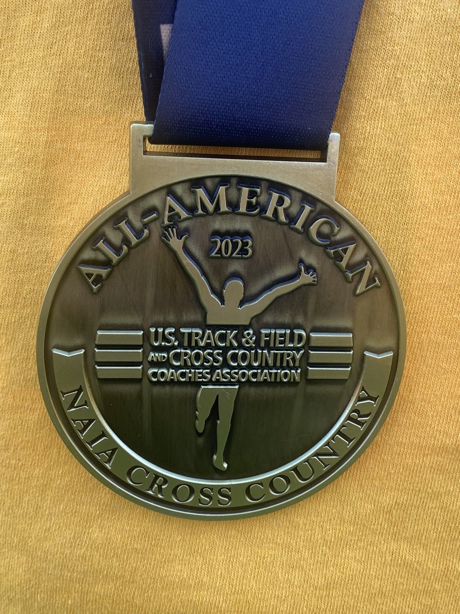 This is what hundreds of hours of training combined with hard work and dedication can get you.  So proud of <a href="/KateMadsen5/">Kate Madsen</a> and the rest of the <a href="/SaintMaryXCTF/">Saint Mary XCTF</a> teams. #AllAmerican