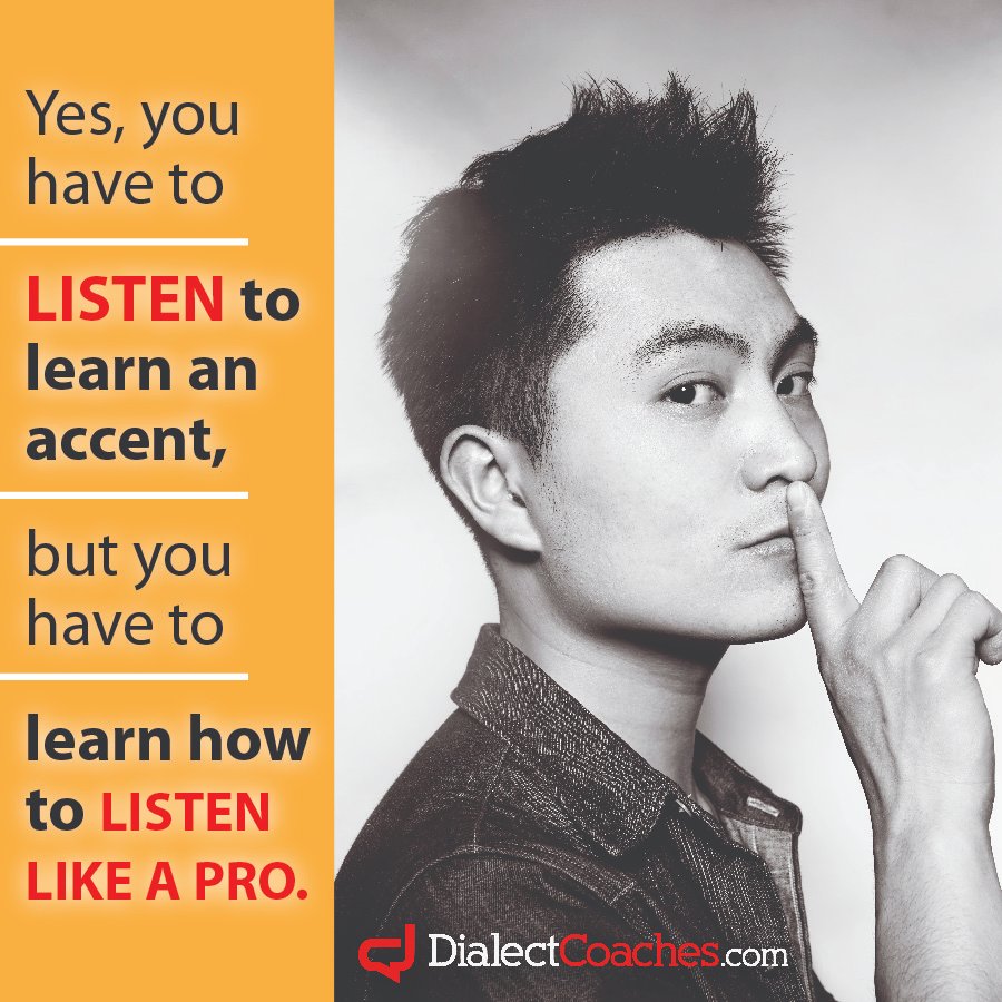 There’s daily listening and there’s professional listening. Can you do both yet? #acting #actorlife #actorslife #actorslife🎬 #actor #actors #accents #accentcoach #dialectcoach