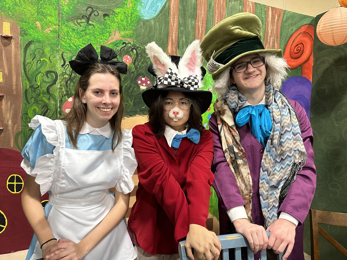 beta_rockvale's tweet photo. We are so proud of our Living Literature entry: Alice in Wonderland! @RockvaleHigh_TN @nationalbeta #betacon24 https://t.co/Moq89HhJR3