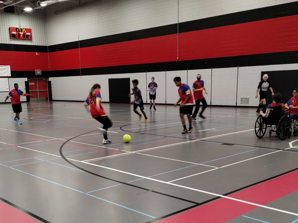 MNAdapted's tweet image. The PI adapted soccer quarterfinals tonight at Stillwater.
Minneapolis 12, Anoka-Hennepin 3
Rochester 4, St. Paul Humboldt 3
Dakota United 5, Park Center 4
The semifinals will have Robbinsdale vs Rochester and Dakota vs Minneapolis at 10:30AM on Saturday.