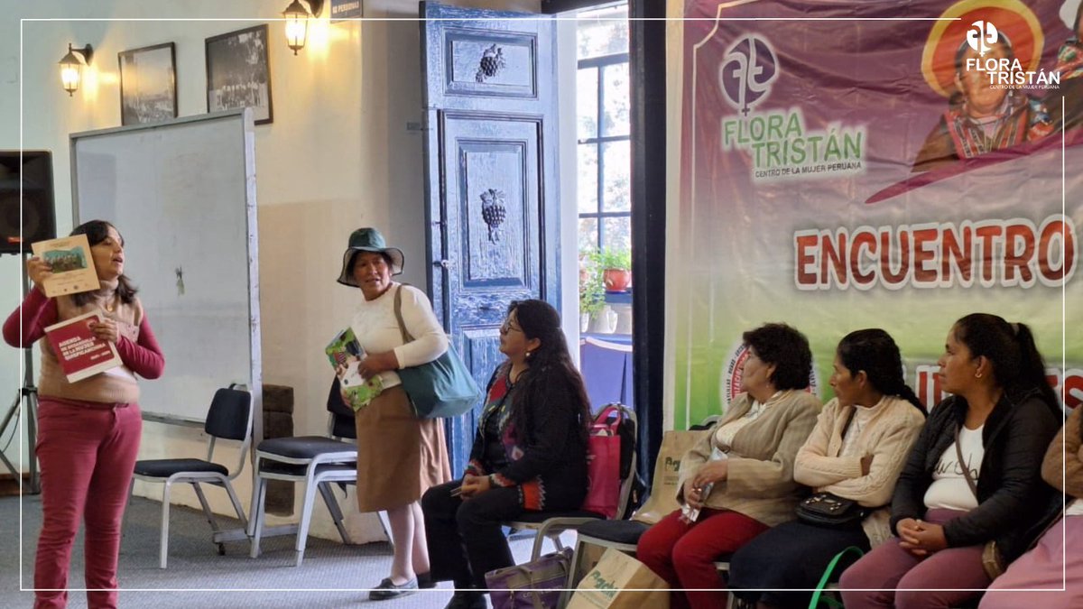 CMPFloraTristan's tweet photo. Hoy participamos del Encuentro de Lideresas de Cusco, impulsado por la #APPEQ, con la participación de la Coordinadora Regional de Mujeres de Cusco y la Asociación Provincial de Mujeres de Quispicanchi, donde presentaron sus agendas para fortalecer la lucha por sus derechos. 🌿💪 https://t.co/0LsaciU7lA