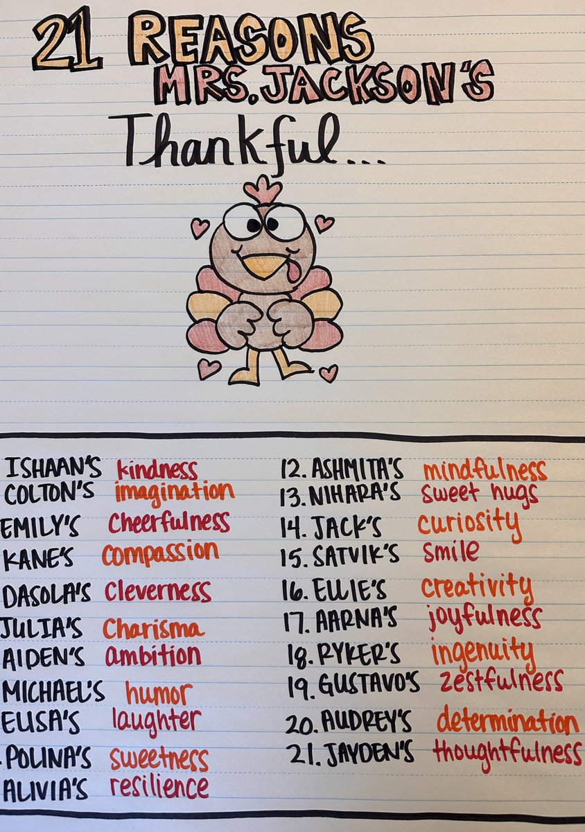 TeachGrowGlow's tweet photo. 21 Reasons I’m So Thankful🫶🧡🥹🦃🥧 https://t.co/0m5TQmtn2D