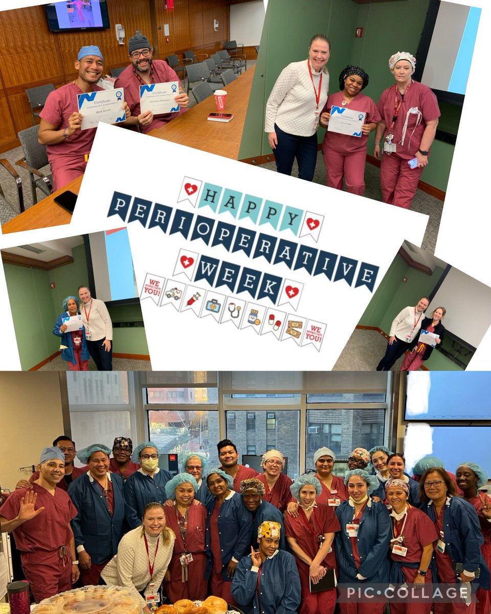 Celebrating our incredible teams! Periop week falls during the season of reflection. Proud to be part of this group who touches the lives of thousands of patients & families every year! Happy Perioperative Week! #periopproud #nyp #premier @BartelsCohen @AmandaLatimerRN @lystra_m