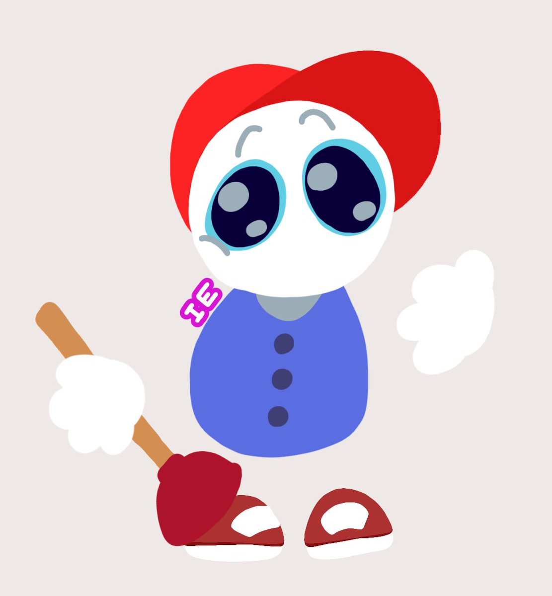 InkyEntity's tweet image. Small drawing of Mellow
#endacopia