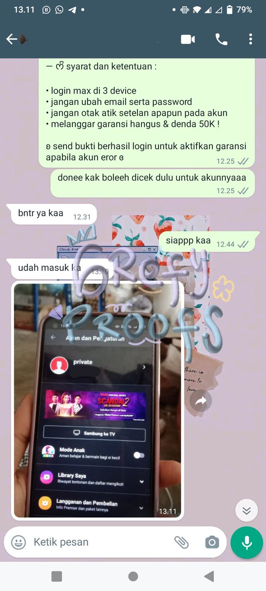 grefy's tweet photo. haloo ! aku jual aplikasi premium 🙋🏻‍♀️ ada netflix spotify disney+ hotstar apple music viu anti limit hbo go youtube vidio we tv youku 

✅ bergaransi, 100% trusted, bisa wa jugaa! more info bisa contact @grefy atau wa ajaa 
✅ 800+ testimoni cek bio yaa ! <3 https://t.co/IGUma5j0Af